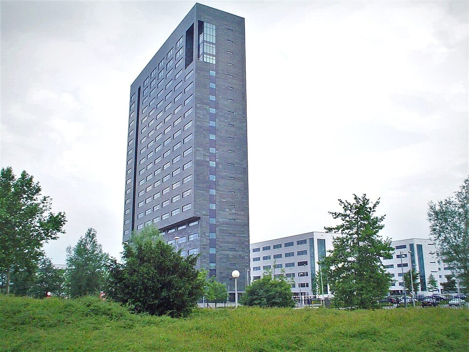 ASML's corporate headquarters in Veldhoven, Netherlands.