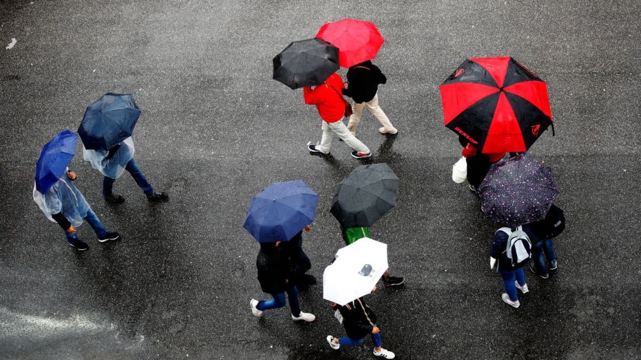 Lluvias intensas y frío en el oeste de EE. UU. este miércoles