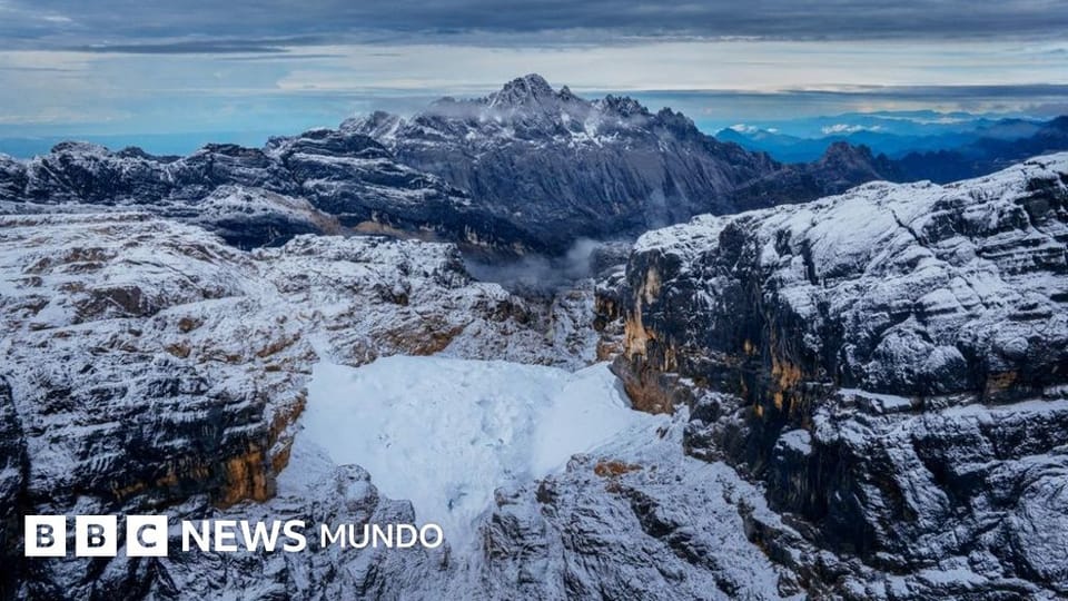 Papúa pierde su nieve eterna y un archivo del clima