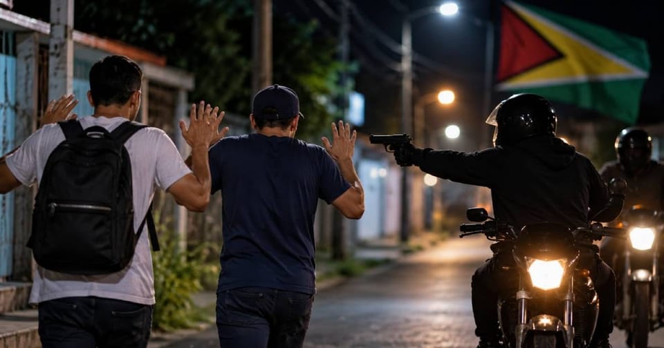 Dos cubanos son asaltados en Guyana; la Policía busca a un sospechoso