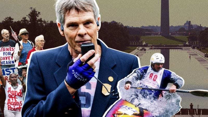 David Hearn, del piragüismo olímpico al choque con Trump en Washington